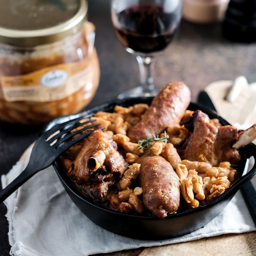 Cassoulet mit Entenconfit aus dem Périgord 720g