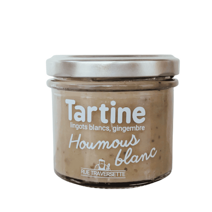 Tartine Hummus Blanc - Bohnen und Ingwer