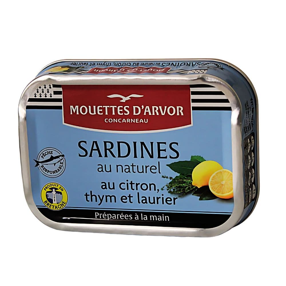 Sardinen in Zitrone, Thymian und Lorbeer