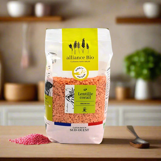 Coral lentils (Lentilles corail) 500g