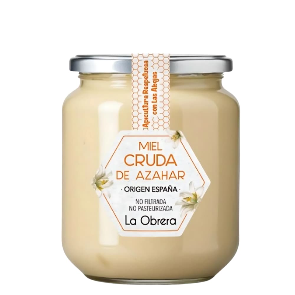 Creamy orange blossom honey from Spain - jar 950g - Primo Mendoza