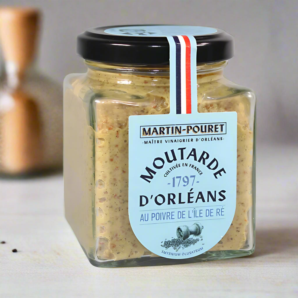 Orléans mustard with pepper from the island of Ré - Martin Pouret