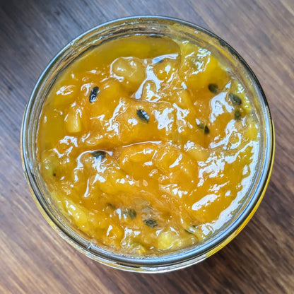 Mango passion fruit jam