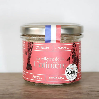 Rillette de la Cotinière - Røget magert svinepancetta og ørnefisk