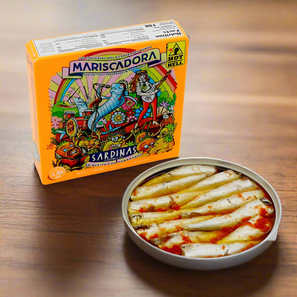 Sardinilla Habanero 110g 🌶️ 🌶️ 🌶️ Mariscadora