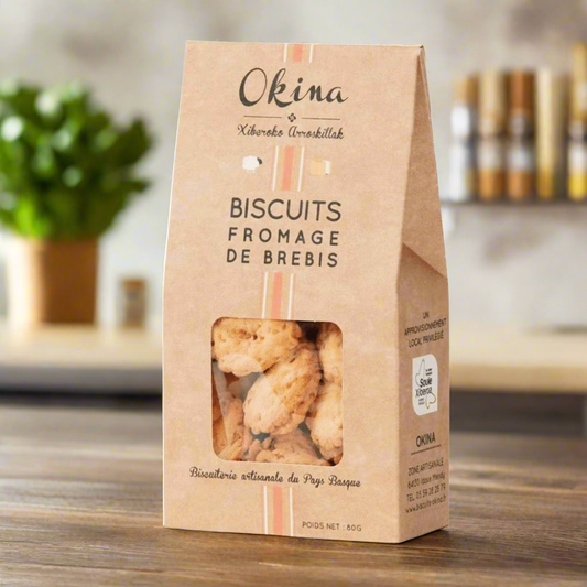 Basque sheep cheese biscuits