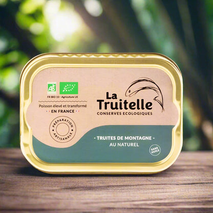 Bergforelle "au naturel - ohne Öl" 100g - La Truitelle