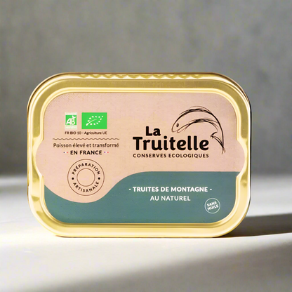 Mountain trout "au naturel - without oil" 100g