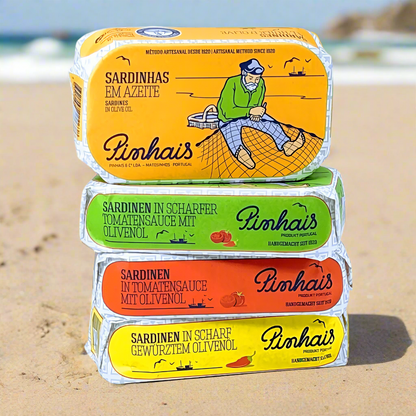 Collection 4 sardines "Pinhais"