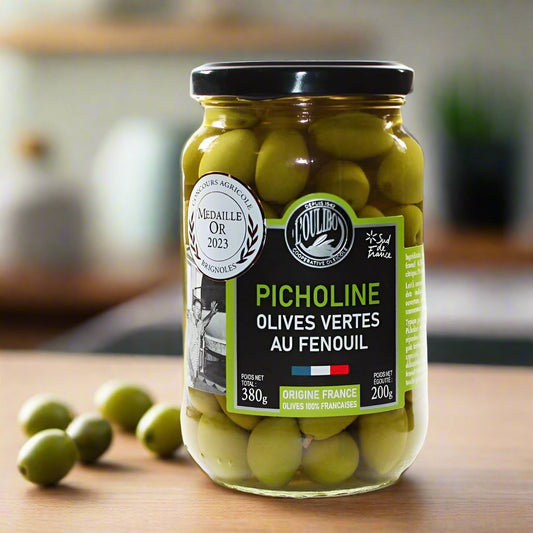 Olives Picholines mit Fenchel - L'Oulibo