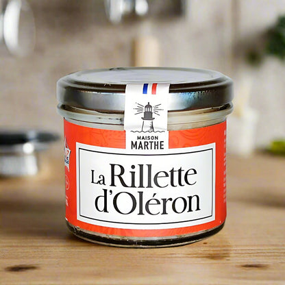 Salmon rillettes with dill fennel