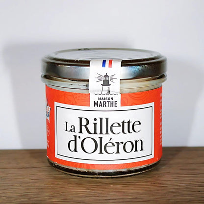 Salmon rillettes with dill fennel