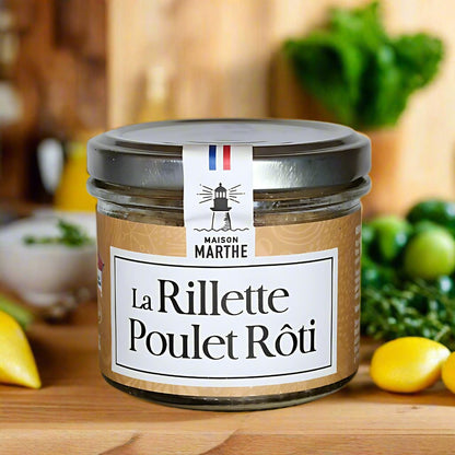 Salmon rillettes with dill fennel