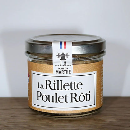 Salmon rillettes with dill fennel