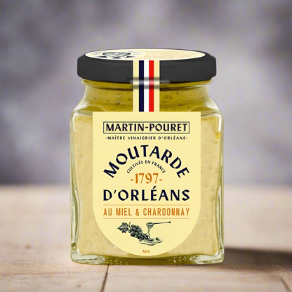 Creamy Orléans mustard - with honey and Chardonnay