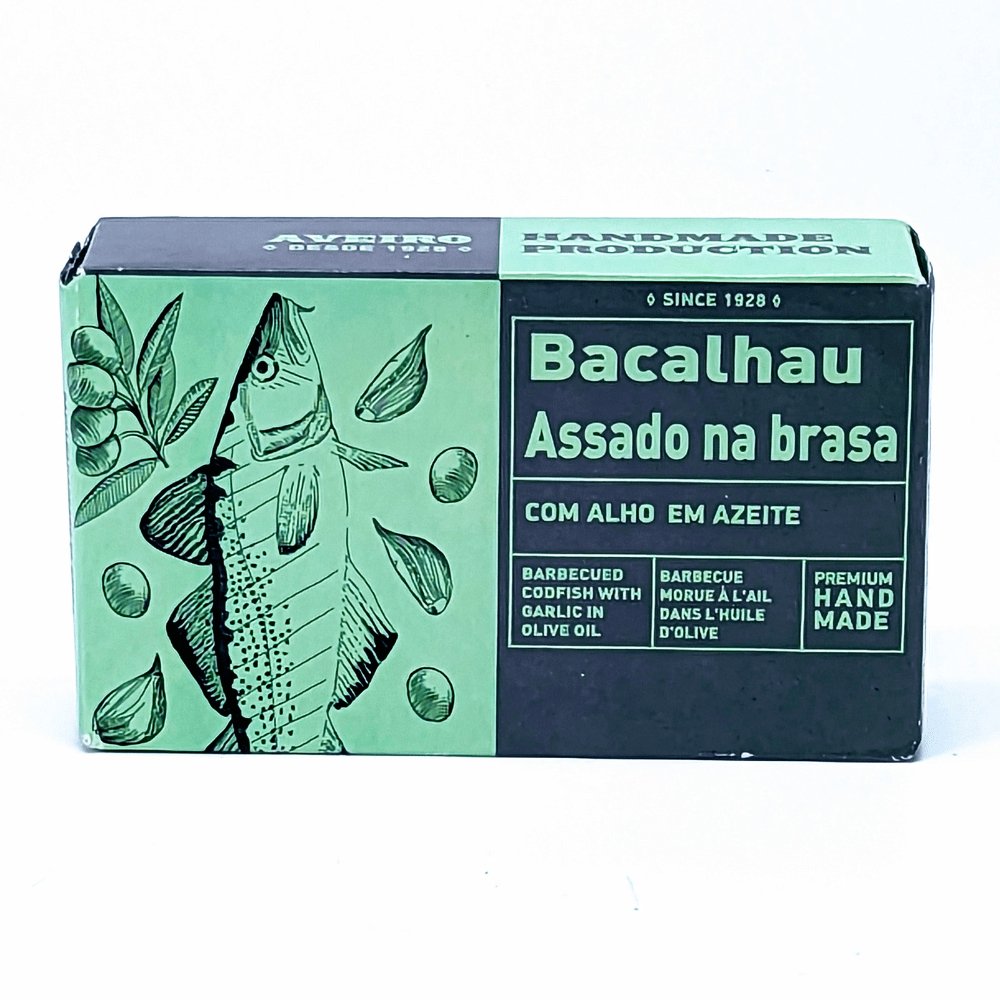 Bacalhau Aveiro na Brasa - mit Knoblauch (Stockfisch) - AveiroTuna