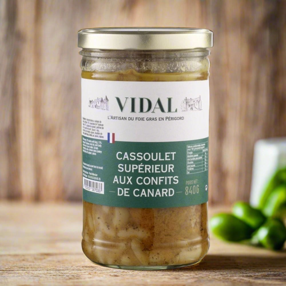 Cassoulet de canard confit 840 g - Canard