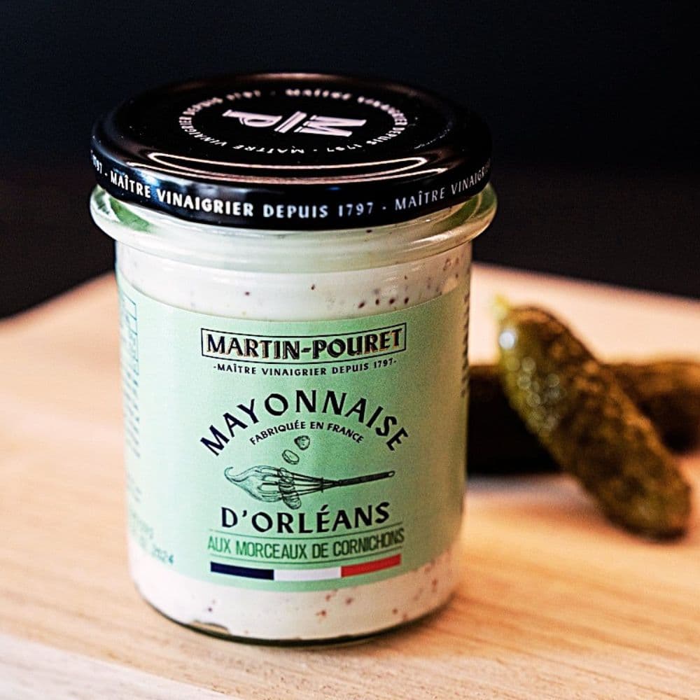 Cremige Senf-Mayonnaise aus Orléans mit Cornichons - Martin Pouret ...